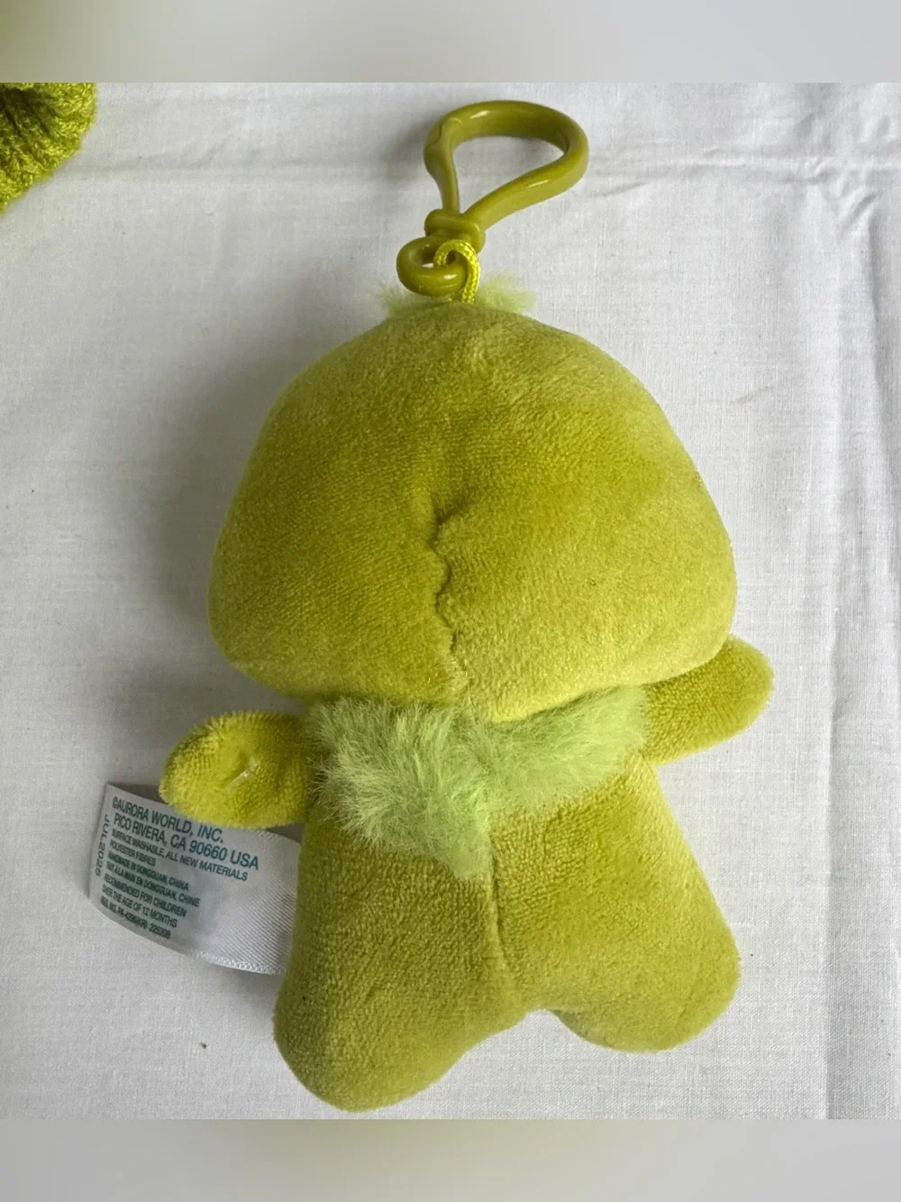 Dr Seuss The Grinch Youth Christmas Green Beanie Pom Hat Gloves Keyring 1 Size